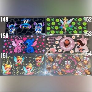 Disney UV DTF 16 oz Cup Wrap